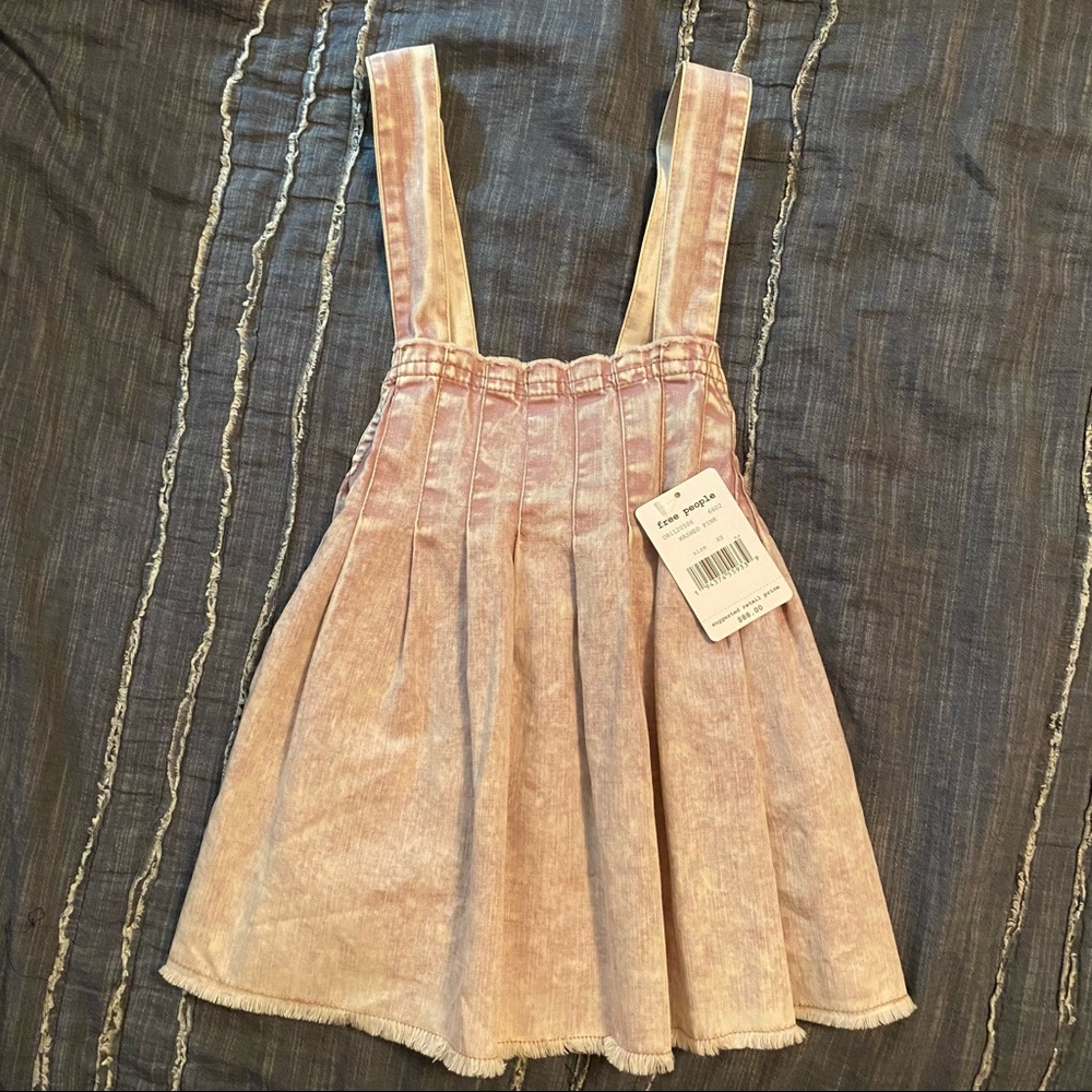 Free People Marina Denim Top - Picture 2 of 6